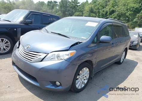 2014 Toyota Sienna Xle 7 Passenger from USA, damaged, VIN 5TDDK3DC7ES074456